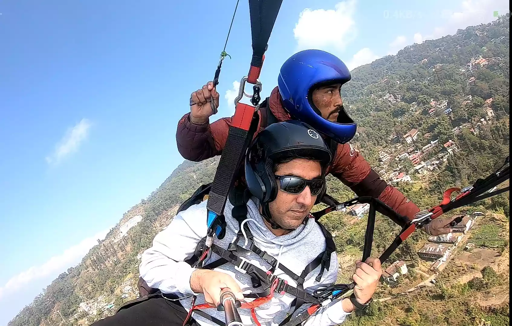 Paragliding Sicily Tandem flight from Taormina - Escursioni Taormina